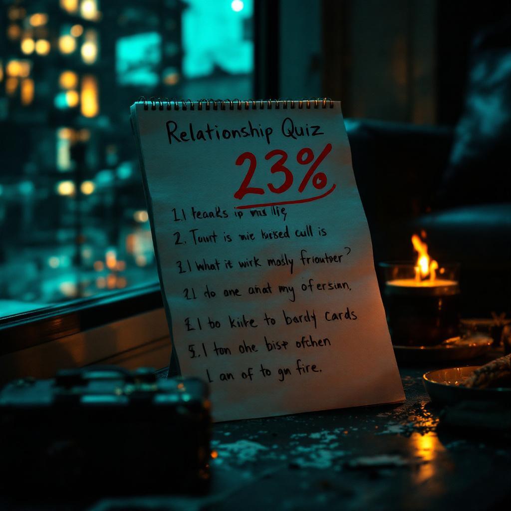 My Girlfriend Made Me Take a Quiz About Her (I Got a 23%)